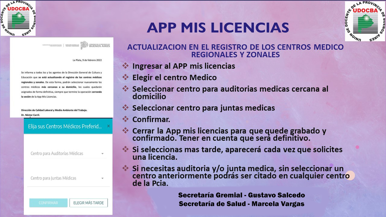 ACTUALIZACION EN EL REGISTRO DE LOS CENTROS MEDICO REGIONALES Y ZONALES-0